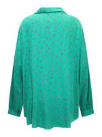 GREEN Spot Print Viscose Shirt  Size 24 - 30 - Image 3