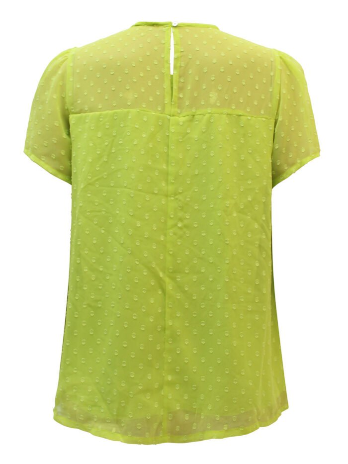 LIME Dobby Boxy Blouse Size 18 - 28 - Image 3