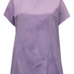 LILAC Pure Cotton Floral Embroidered Short Sleeve Top Size 16 -34 Size 16 - 34 Size
