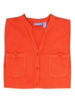 ORANGE Pure Cotton Button Through Top & Pull On Trouser Size 16 - 38 - Image 4