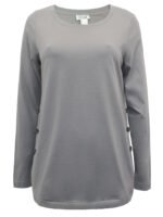 GREY Modal Blend Button Side Top Size 10 - 26
