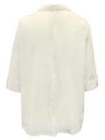 IVORY 3Q Sleeve Opaque Crepe Timeless Blouse Size 20 - 38 - Image 6